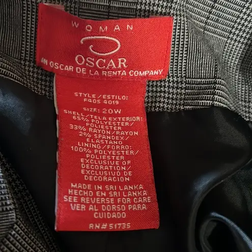 Oscar de la Renta OSCAR Single Button Blazer