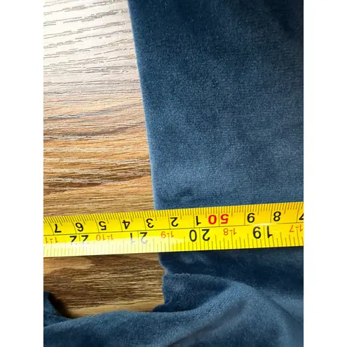 Cable & Gauge Sport Blue Velour Hoodie Jogger Lounge Set Cozy Soft Large Size undefined