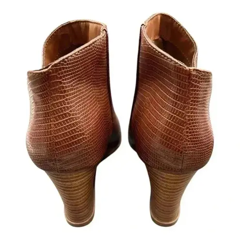 Journee Collection Brown Wedge Ankle Boots