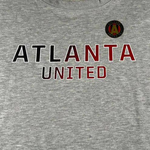 MLS Atlanta United FC Women's Sweatshirt in Grey, XL Gray