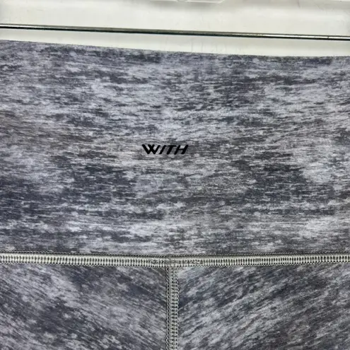 Peloton WITH Wear It To Heart x Colorblock Leggings Gray Retro Size Medium M L26