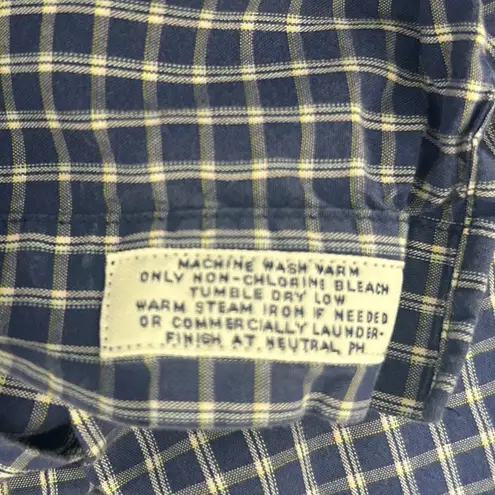 Brooks Brothers Mens Shirt XL Slim Fit Checked Button Up Preppy Office Travel