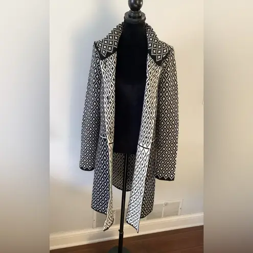 BEAUTIFUL🌹MADE IN ITALY 🌟sweater coat Black Size L