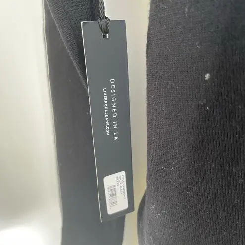 Liverpool Los Angeles Sweater Size Extra Small Polyester Blend NWT Black Office