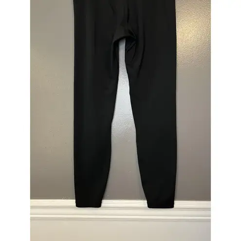 Level Leggings Womens Medium Black High Rise Yoga Athletic Polyester Spandex