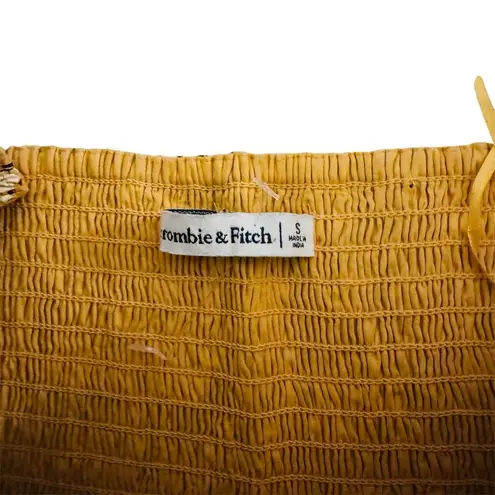 Abercrombie & Fitch  A&F Emerson Poplin Puff Sleeve with pockets Mini Dress NEW