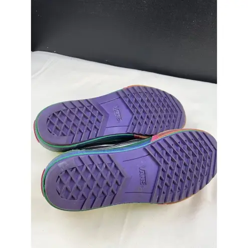 Vans  Unisex Black Rainbow Chunky Sole Shoes/Sneakers Size M8.5 W10 SKU 4791