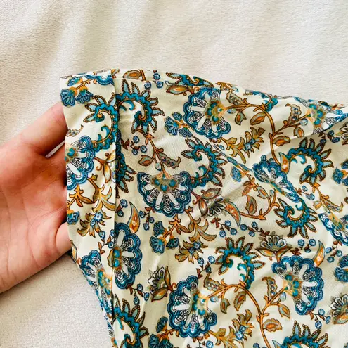 Boutique Adjustable Boho Paisley Romper