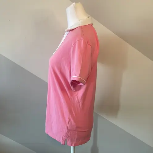 Lady Hagen Hydro-Drip Breast Cancer Awareness Golf Polo Size M