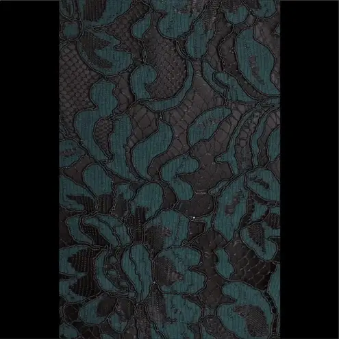 Eliza J . Navy High Neck Lace Sheath Dress Women’s Size 6 NWT Blue Floral Lace