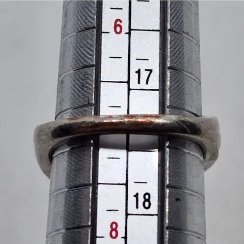 Sun Bronze Silver Plated & Diamond Ring (7) Silver