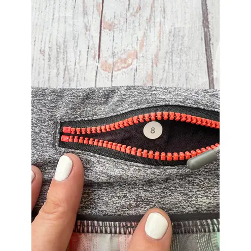 Lululemon Women's Striped Running Shorts