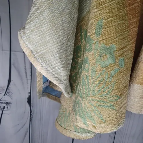 Vintage Irish Cape Collection Mary Flaherty Elegant Women's Bat Wing Cape Green Size XXL