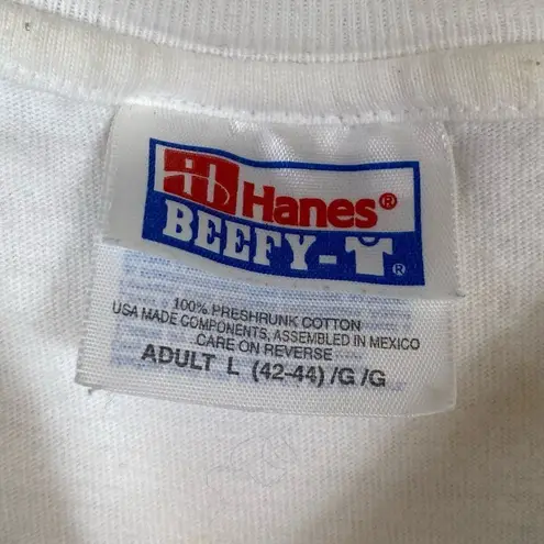 Vintage Black Rock Ka’anapali Maui Hawaii White Long Sleeve Sweatshirt Size L