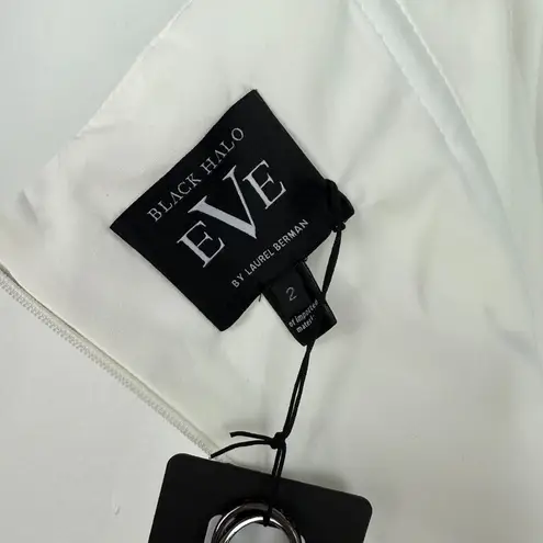 Black Halo NWT Eve Lena Sheath Midi Dress in Floral Fire Blossom Size 2 NEW