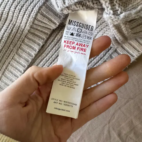 Missguided Oversized Mockneck Sweater