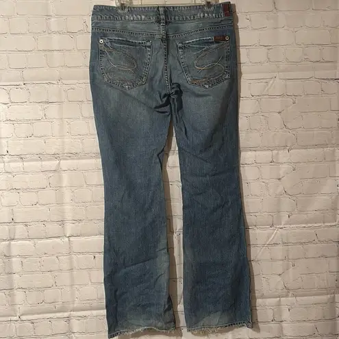 Silver Jeans  Co Jewel Low Rise Distressed Bootcut 30 X 33