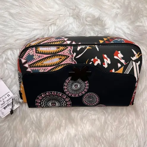 Desigual Patterned Crossbody Bag With Adjustable Strap & Magnetic Closur…