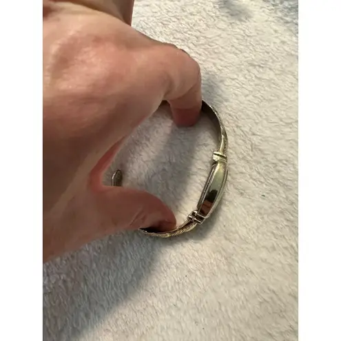 Studio Time STD951T Ladies Quartz Cuff Bracelet Watch Silver & Gold