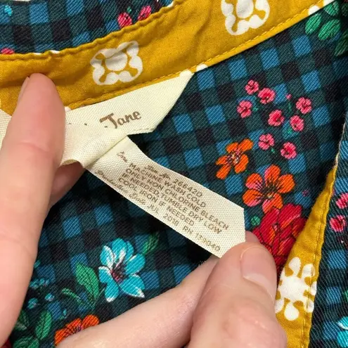 Matilda Jane Fa La La Button Down Floral Shirt Dress - Size M