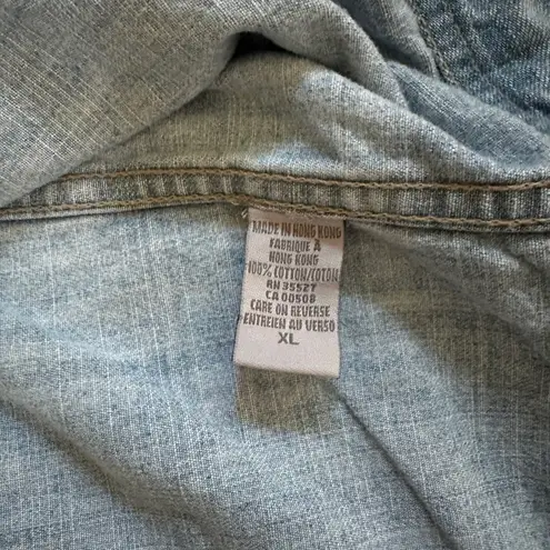 Vintage Marithé François Girbaud Denim Jacket XL Blue