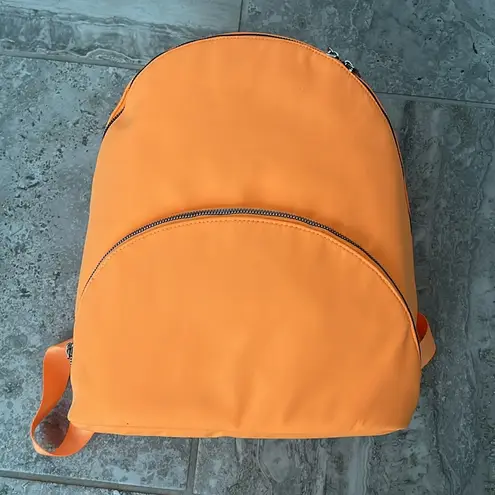 INC Ava Large Backpack in Neon Orange, New w/Tag