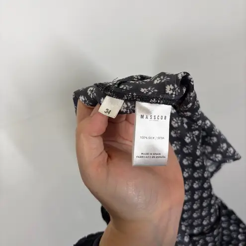 Masscob 100% Silk Floral Pants Size 34 or US 4