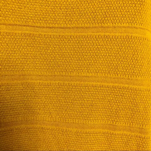 Lane Bryant Vibrant Yellow knit short sleeve sweater by . Rouching Size: 26/28