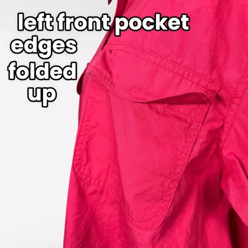 Newport News Vintage Long Sleeve Button Up Shirt Cotton Medium