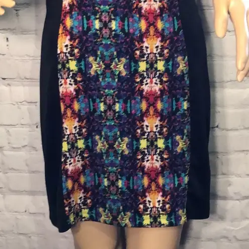 Olsenboye Colorful Geometric Front Black D…