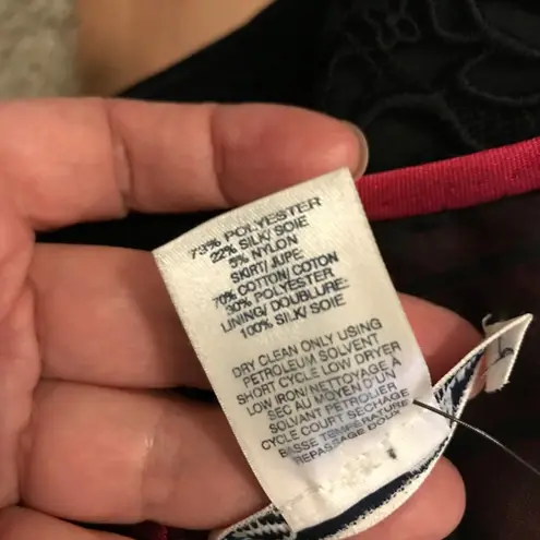 Oscar de la Renta nwot lace trim dress