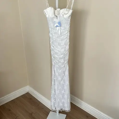 Majorelle Marjorelle Revolve Leonie White Maxi Dress