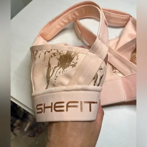 SheFit EUC FLEX SPORTS BRA MEDIUM Impact in blush Sz Small
