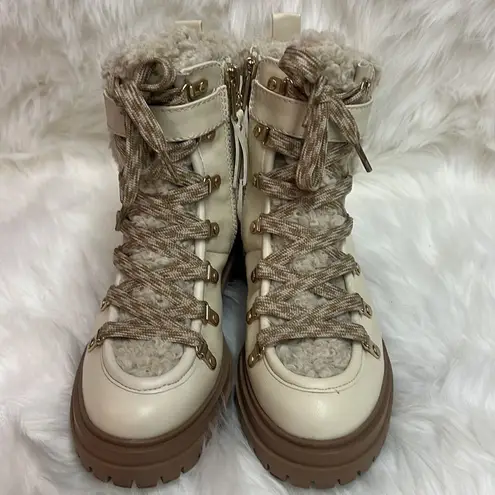 Circus by Sam Edelman Sam Edelman Georgia Shearling Lace up boots Fisherman Core B11