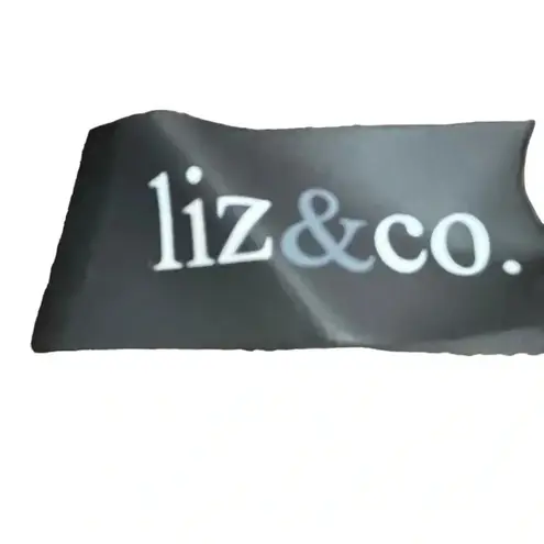 LIZ & CO. LIZ CLAIBORNE SLOUCHY BOHO STRIPED CROSSBODY BAG PURSE Brown