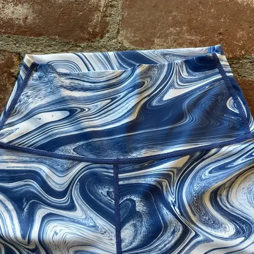 Carbon38 Marble Swirl Blue & White High