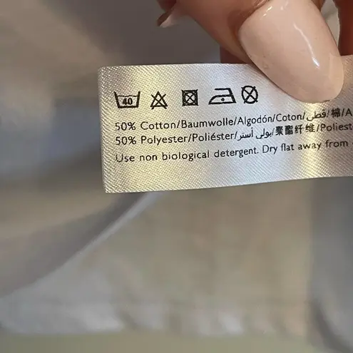 Jack Wills Chatham White Trinkey Ringer Short-Sleeve Tee Size 8