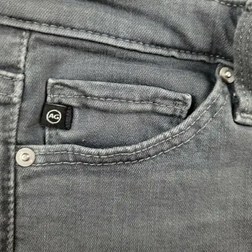 AG Adriano Goldschmied  The Legging Ankle Super Skinny Jeans Gray Womens SIZE 25R