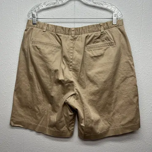Orvis Womens Vintage Khaki Old Money Classic Beige Shorts 18 Breathable Stretch