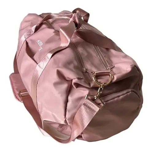 Kee Spence Pink Duffle Gym Sports Fitness Bag