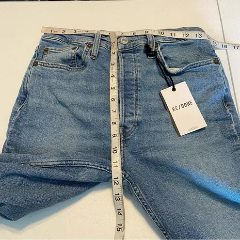 RE/DONE  90's Ultra High Rise Button Fly Jeans in Dawn size 29 new nwt