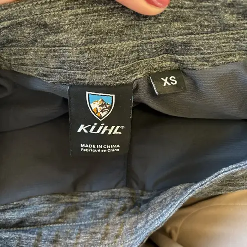 Kuhl Womens Mova Cargo Skirt Hiking Stretch Heather Gray Size Extra Small