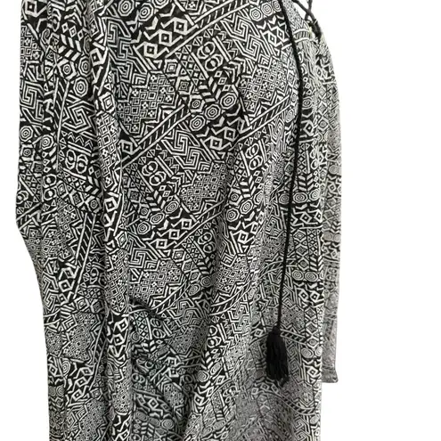 Women's Urban Mangoz Blouse, Black & White, Size Oversized L Size L