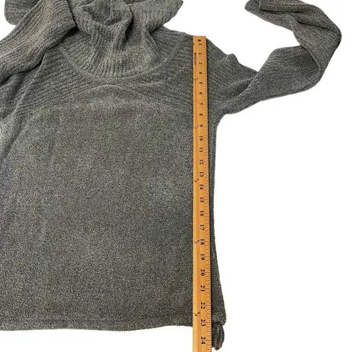 Armani Exchange A|X  Womens Pullover Medium Grey Cowl Neck Top Sweater Ribbed