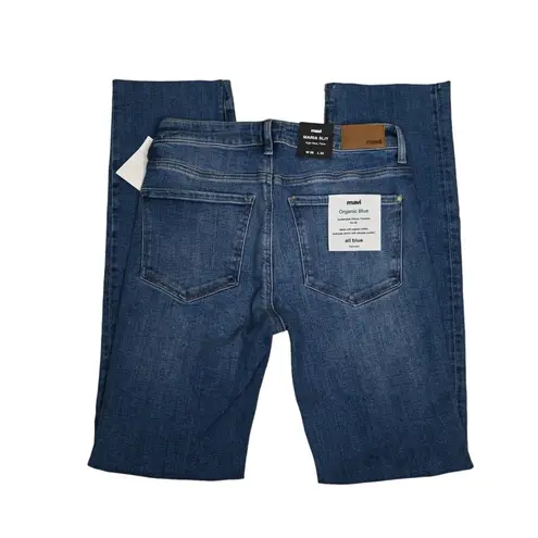 Mavi Womens 28 Maria High Waist Raw Hem Split Straight Leg Jeans NEW