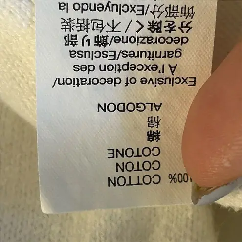 Gap  Women's Long Sleeve White T-Shirt Size S Relaxed Fit