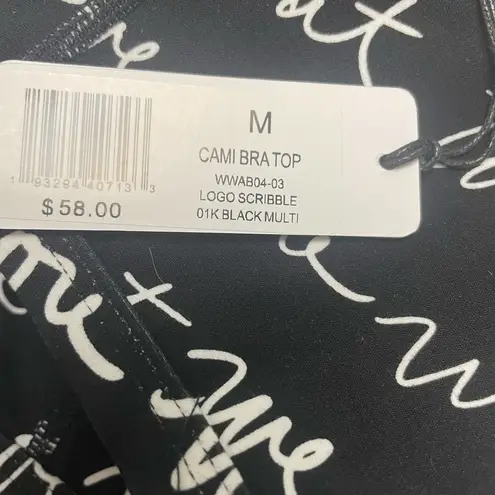 We Wore What Activewear Set Sz M NWT Bra Top and High Rise Leggings Logo $136