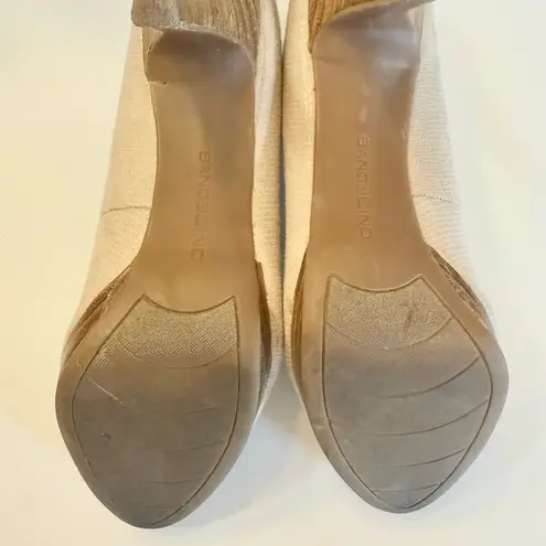 Bandolino Brayden Platform Pumps Women's Shoes Beige Size