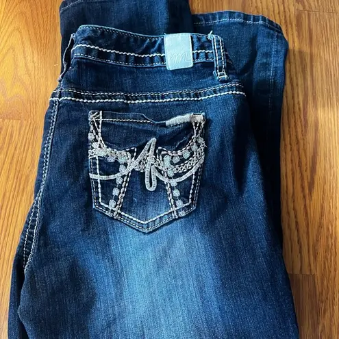 Maurice's  ORIGINAL CAPRI DENIM BLUE JEANS THICK STITCH 9/10​