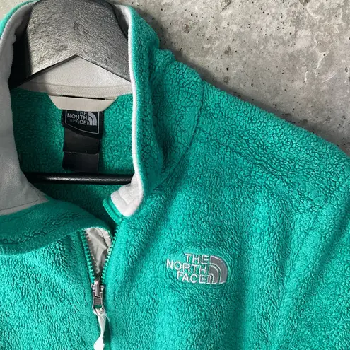 The North Face Woman’s VTG 90’s  Full Zip Fleece Jacket Size Medium Green